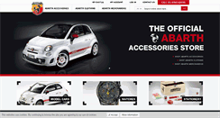 Desktop Screenshot of abarthaccessories.com